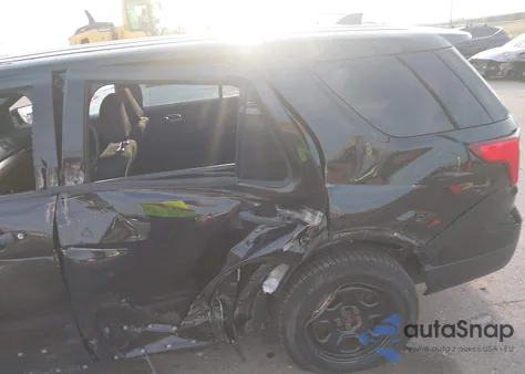 2016 Ford Police Interceptor from USA, damaged, VIN 1FM5K8AR8GGD04671